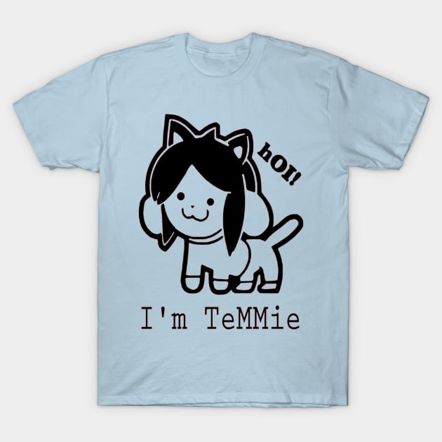 Undertale Temmie T-Shirt by OtakuPapercraft